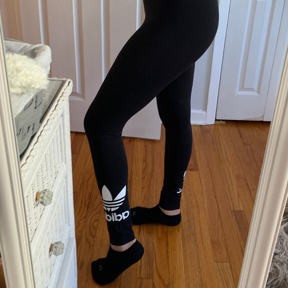 Black adidas leggings
